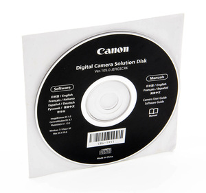 Canon Digital Camera Solution Disk Ver.105.0 JEFIGSCRK CD-ROM Windows Macintosh 中古 ディスクのみ