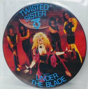 1982 Twisted Sister Under The Blade Vinyl ＬＰ 30cm 限定ピクチャーレーコード 　