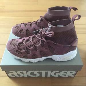 asicstiger アシックスタイガー GEL-MAI KNIT MT ゲルマイ ニット ランニング シューズ スニーカー ローズトープ 革 26cm 新品未使用 復刻