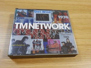 TM NETWORK CD3枚組ベストアルバム「ORIGINAL SINGLES 1984-1999」Blu-spec CD BEST TMN 小室哲哉 宇都宮隆 Get Wild レンタル落ち