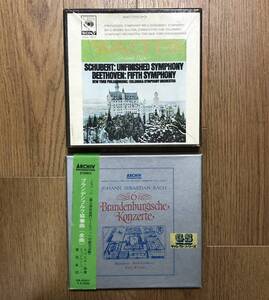 オープンリールテープ（ワルター＆コロンビア管・NYフィル／「運命」「未完成」、リヒター＆ミュンヘンバッハ管／ブランデンブルク）