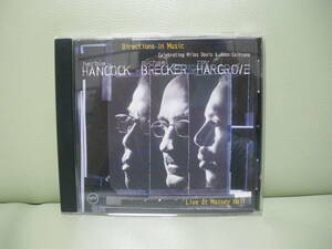 CD]Herbie Hancock ハービー ハンコック/Michael Brecker マイケル ブレッカー/Roy Hargrove ロイ ハーグローヴ/Directions in Music/Live