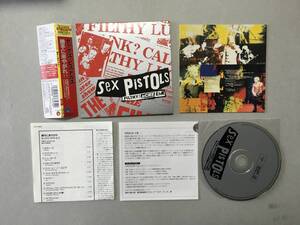 SEX PISTOLS FILTHY LUCRE LIVE 紙ジャケ