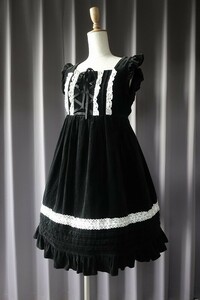 2001年頃の最初期品 ANGELIC PRETTY VELVETEEN DRESS 別珍　JSK