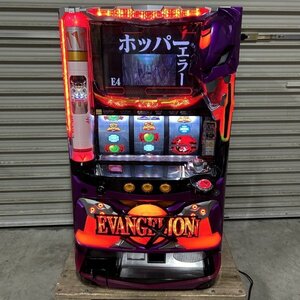 通電確認済 エヴァンゲリオン EVANGELION 5号機 パチスロ スロット アミューズメント仕様 設定キー 24V電源 現状品