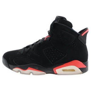 NIKE ナイキ AIR JORDAN 6 RETRO OG BLACK INFRARED エアジョーダン6 ハイカットスニーカー ブラック/インフラレッド US9/27cm 384664-060