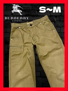 ◆送料無料！◆激レア！◆BURBERRY,バーバリー*定番で人気！*チノパン,スラックス,パンツ*W76㎝,S~M相当★古着,ヴィンテージ