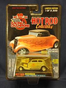 レーシングチャンピオンズ 1/64? 33年型 フォード ヴィクトリア ヴィッキー ホットロッド Racing Champions Ford Victoria Vicky 傷み有