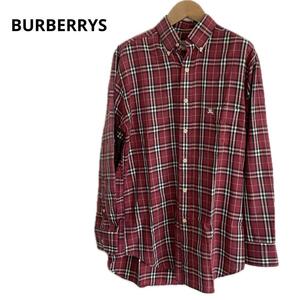 美品 BURBERRYS バーバリー チェック シャツ おしゃれ 希少 PA