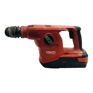 HILTI ヒルティ 36V 充電式ロータリーハンマードリル TE30-A36 バッテリ 充電器 各1付属 稼働品【中古品】22405R42