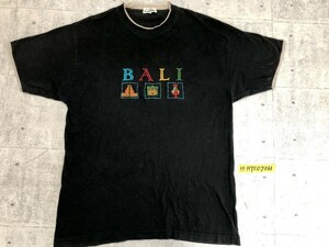 着回し◎PLAZA BALI バリ島 刺繍入り Tシャツ