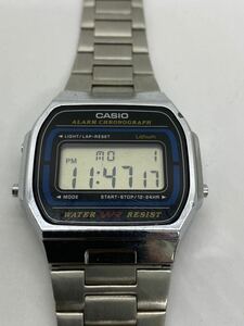 【E/H15112】CASIO カシオ 593 A164W 稼働品 腕時計