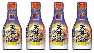 キッコーマン食品 ヒゲタ 味名人かけるだけ 天丼のたれ 230ml ×4本