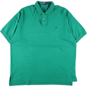 古着 ラルフローレン Ralph Lauren POLO by Ralph Lauren 半袖 ポロシャツ メンズXXL /eaa332734 【SS2406】