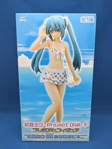 【新品未開封品】初音ミク -Project DIVA- F プレミアムフィギュア 初音ミク SW みずたまビキニ 全1種 SEGA【プライズ品】