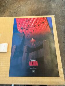 【13】AKIRA 大友克洋　オリジナル　ポスター　希少　激レア