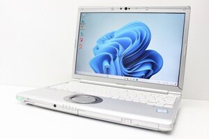 1円スタート ノートパソコン Windows11 WPS office搭載 Panasonic レッツノート CF-SV8 第8世代 Core i5 SSD256GB メモリ8GB カメラ