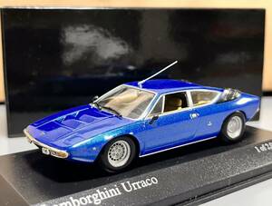 1円 スタート ミニチャンプス 1/43 Lamborghini Urraco ランボルギーニ ウラッコ ブルー