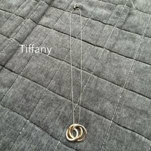 Tiffany ティファニー シルバー925 ネックレス サークル 3連