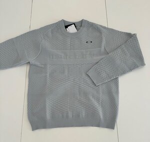 オークリー　ＯＡＫＬＥＹ　ＬＯＧＯ　ＪＱ　ＳＷＥＡＴＥＲ　ＦＯＡ４０６９６７　(ＧＲＥＹ ＳＬＡＴＥ)　ＸＸＬ