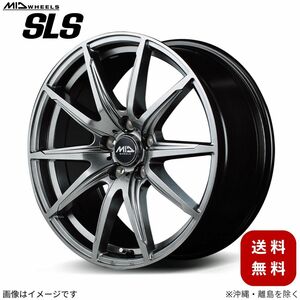 アルミホイール タウンエース S412M トヨタ 【13×5.0J 5-114.3 INSET45 メタリックグレー】 マルカ MID SLS 1本 13インチ 5穴