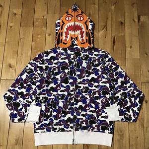 ★香港限定★ Hong Kong city camo タイガー パーカー Mサイズ a bathing ape bape tiger full zip hoodie エイプ ベイプ 迷彩 g6735