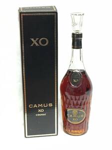 【古酒・未開栓】CAMUS カミュ XO COGNAC コニャック ブランデー ロングネックボトル 700ml 箱付き