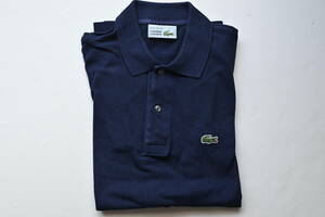 LACOSTE　ラコステ フランス製ポロシャツ　L1212L　ネイビー　2