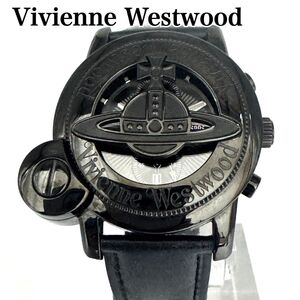 【電池交換済 付属品◎】Vivienne Westwood ヴィヴィアン ウエストウッド CAGE VW-2363 腕時計 純正