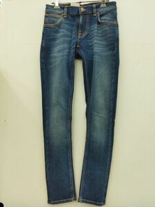 【タグ付き美品】NUDIE JEANS ヌーディージーンズ 48161-1206 TIGHT TERRY 947 デニムパンツ Gパン ボトム コットン◆3110/宮竹バザール店