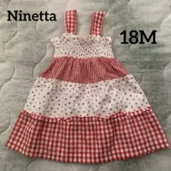 NINETTA ニネッタ ワンピース 18M 夏服 女の子 イタリア製