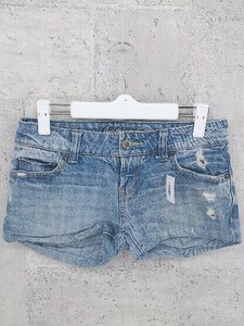 ◇ AMERICAN EAGLE OUTFITTERS アメリカンイーグル アウトフィッターズ デニム ショート パンツ ブルー *