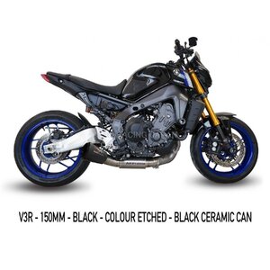 YAMAHA MT-09 / FZ-09 2021～2023,2024 AUSTINRACING DE-CAT エキゾーストマフラー オースティンレーシング