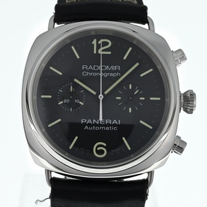 パネライ PANERAI PAM00369 ラジオミール クロノグラフ 自動巻き メンズ 美品 L#134224