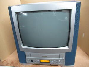 ジャンク品（外装破損なし）　東芝テレビデオ J-14VF1　00年1月～6月期　ビデオ内蔵型テレビ　アナログ　ブラウン管テレビ　レトロ家電