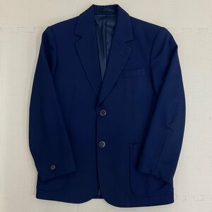 UT335 (中古) 栃木県 日新中学校 男子学生服 ブレザー 1点 /指定品/小さいサイズ/2S/GREENMATE/青紺/冬服/冬用/制服/学生服/高校/卒業生品/