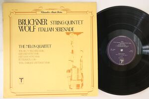 米LP Melos Quartet Bruckner: String Quintet / Wolf: Italian Serenade TVC37005 TUMABOUT /00260