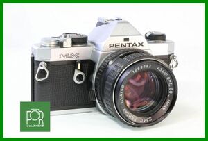 【同梱歓迎】実用■PENTAX MX (9517073) +SMC 55mm F1.8■■シャッター全速完動・露出計不良■OOO343