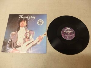 1130089a【PRINCE and the Revolution 「Parple Rain」 LP盤 ①】レコード/プリンス/パープル・レイン/WARNER BROS/30.4×30.7cm程/中古品