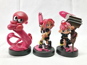 任天堂　アミーボ　スプラトゥーン　タコガール・タコ・タコボーイ　本体のみ　現状販売品　amiibo　同梱OK　1円スタート★H