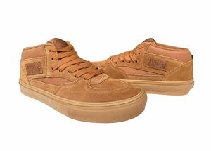 美品!! 名作!! VANS PRO HALF CAB WHEAT バンズ プロ ハーフキャブ キャメル ウィート スエード size 9 / 27 ㎝