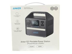 ANKER (アンカー) 21 Portable Power Station PowerHouse 256Wh ポータブル電源 A1720513 ブラック 家電/036