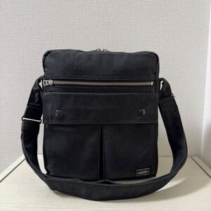 【新品同様】定価37,400円　PORTER ポーター スモーキー SMOKY ショルダーバッグ 592-06368 ブラック　黒