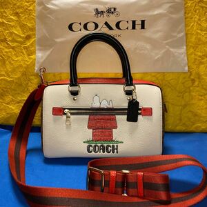 ★COACH★コーチ★スヌーピー★スヌーピー★ショルダーバッグ★ハンドバッグ★未使用★