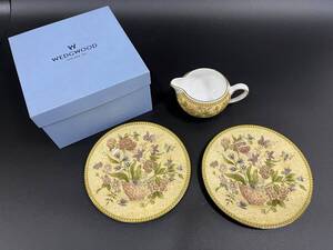 【70196V】未使用 WEDGWOOD ウエッジウッド フローラルタペストリー 食器 ティーポット コーヒーポット 箱付き 現状品