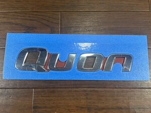 ♪♪未使用 日産 UD クオン 純正 エンブレム Quon ゆうパケット発送 ♪♪