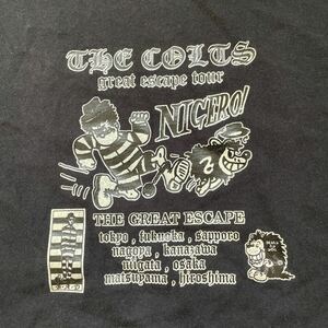 THE COLTS バンドTシャツ ザ コルツ Tシャツ 90s 半袖Tシャツ THE GREAT ESCAPE シングル袖 tシャツ オフィシャルTシャツ ツアーTシャツ