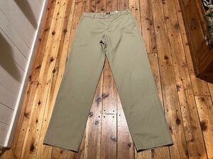 Dickies w30 ベージュ　ワークパンツ　チノパン　100円スタート　売り切り　古着　USA輸入　ストレート　テーパード　 スラックス