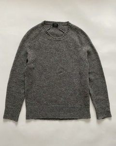 Jil Sander FW16 Wool Knit Chunky Sweater Size: US L / EU 52-54 Color: Grey
