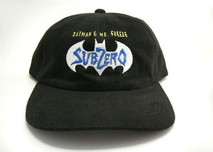 Batman & Mr.Freeze SubZero バットマン 90s VINTAGE デッドストック ムービー キャップ DAD HAT CAP ダッドハットアメコミ